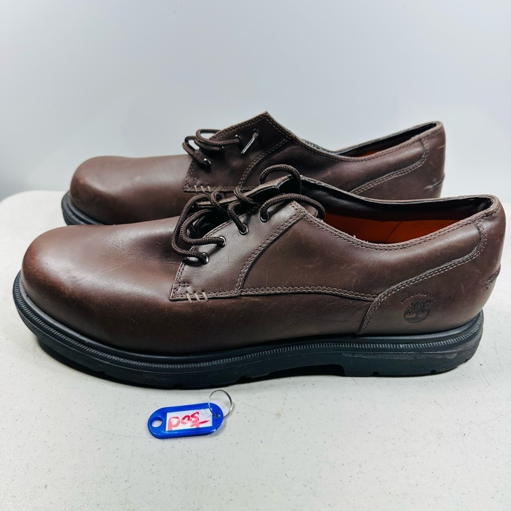 Timberland Men's Brown Leather Shoes size 15